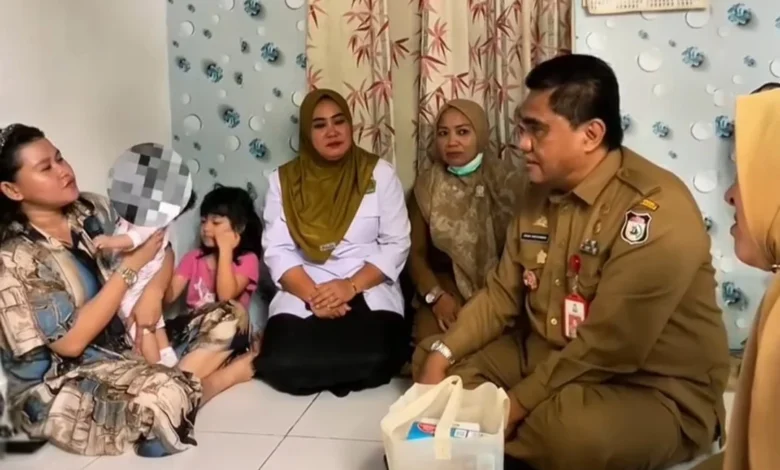 Sentuhan Kasih di Lorong Mariso, DPPKB Makassar Dampingi Anak Berkebutuhan Khusus