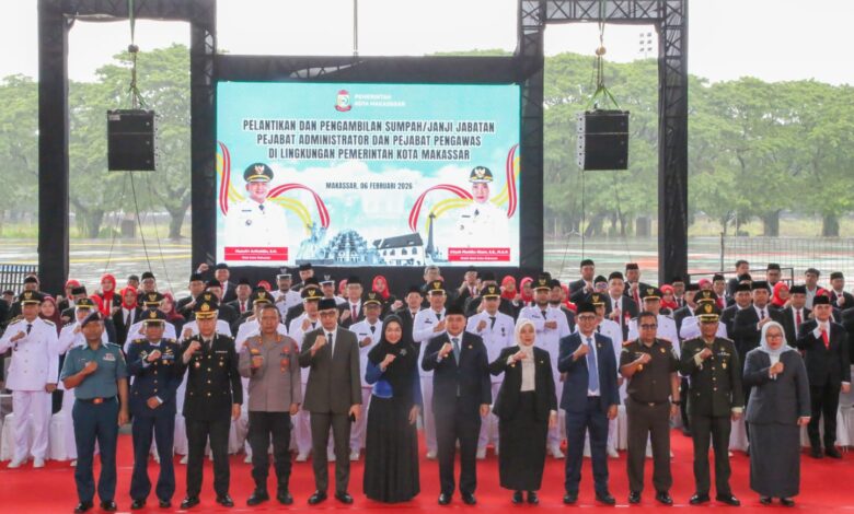 Walikota Makassar Tekankan Integritas dan Kolaborasi ASN, Camat Baru Diuji Enam Bulan