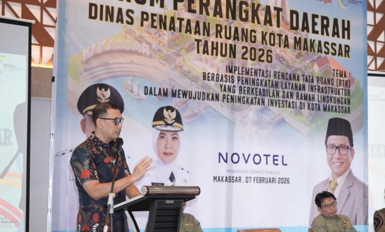 Sekda Makassar Tegaskan Forum Lintas Sektor Tata Ruang Krusial untuk Perencanaan 2027