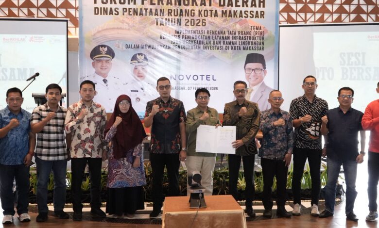 Distaru Kota Makassar Gelar Forum Perangkat Daerah untuk Matangkan Renja 2027