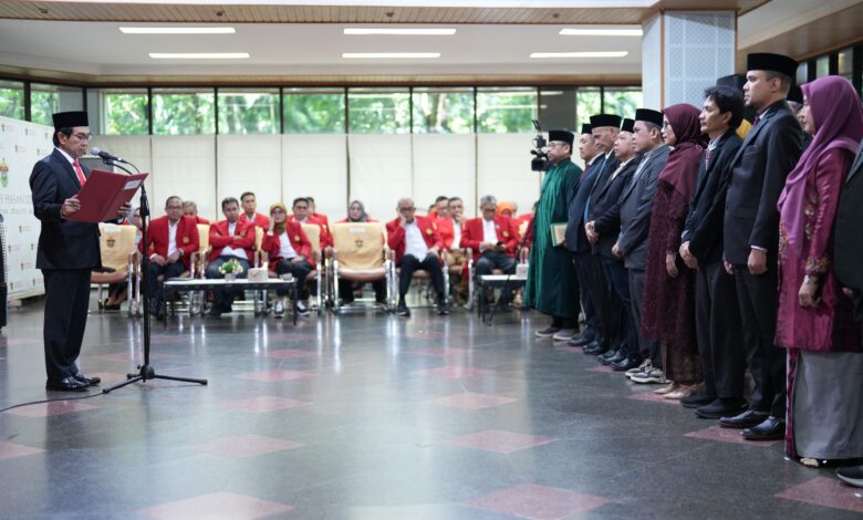 Berikut Nama-nama 47 Pejabat Baru Universitas Hasanuddin yang Dilantik Hari Ini