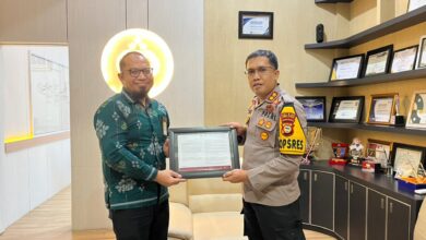 Jalin Sinergi, Pajak Masamba Audiensi dengan Polres Luwu Utara