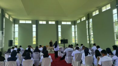 KP2KP Raha Gelar Pojok Pajak Pengisian SPT Tahunan bagi Karyawan UPBU Kelas III Sugimanuru