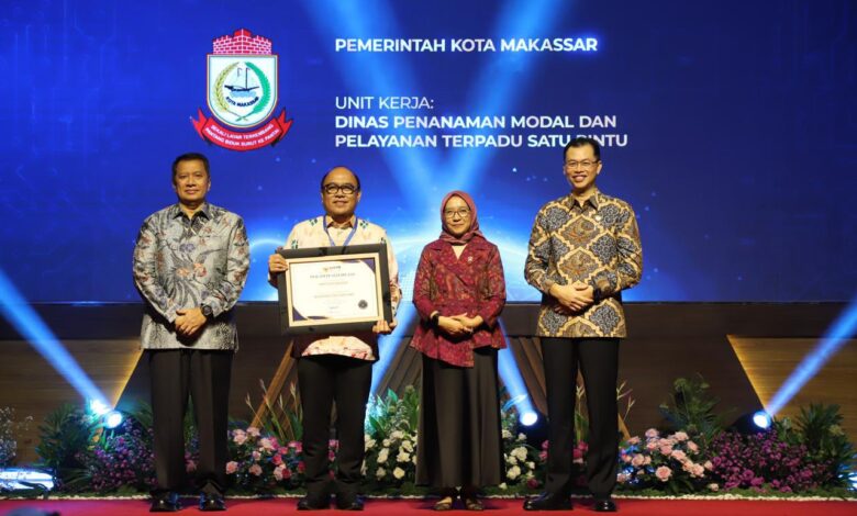 Pertama Kali, DPM-PTSP Kota Makassar Raih Predikat WBK dari KemenPAN-RB