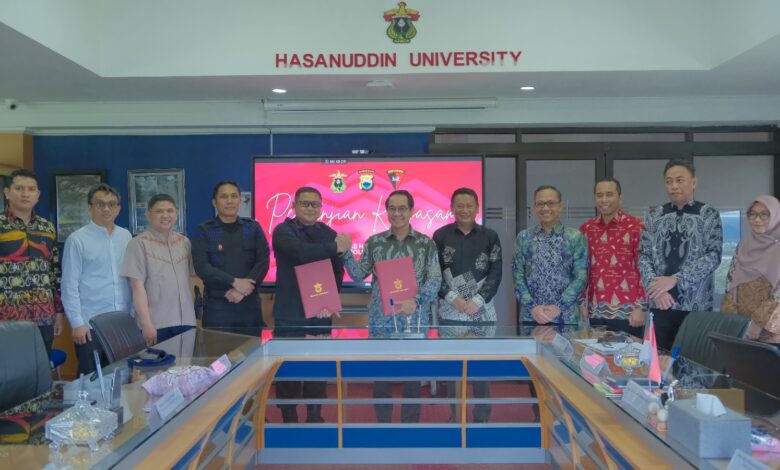 Unhas dan Brimob Polda Sulsel Kerja Sama Kelola Lapangan Tembak