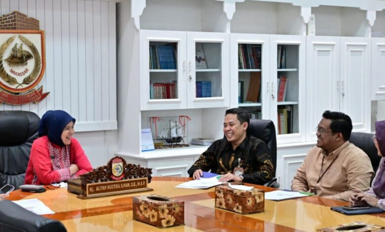 Perkuat Sinergi JKN, Wakil Wali Kota Makassar Sambut Kepala Cabang Baru BPJS Kesehatan
