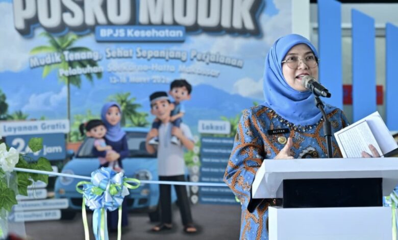 Dukung Mudik Aman dan Sehat, Wawali Makassar Buka Posko Mudik BPJS Kesehatan