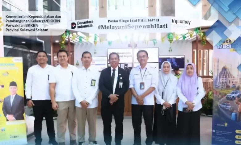Posko Mudik BKKBN Sulsel 2026 Sediakan Konseling Kesehatan dan Edukasi Stunting