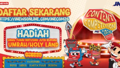 Perkuat Ekosistem Kreatif, JNE Content Competition 2026 Resmi Dibuka