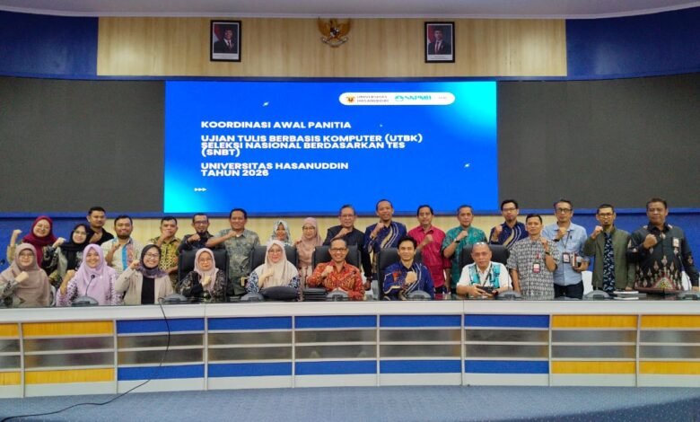UTBK Masih Sebulan Lagi, Unhas Gelar Rapat Koordinasi Sejak Dini