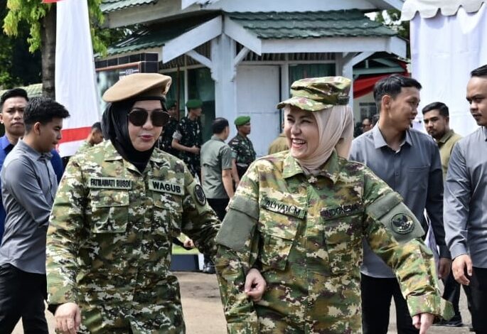 Aliyah Mustika Ilham Hadiri Upacara Pembukaan Latsarmil Komcad ASN dan Kepala Desa se-Sulsel