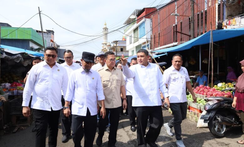 Munafri–Mendag Pantau Pasar Terong hingga Ritel Modern, Harga Pangan Makassar Relatif Terkendali