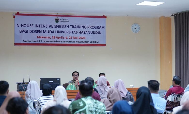 Percepat Studi Doktoral ke Luar Negeri , Unhas Bebastugaskan 44 Dosen Muda Ikuti Pelatihan IELTS Intensif