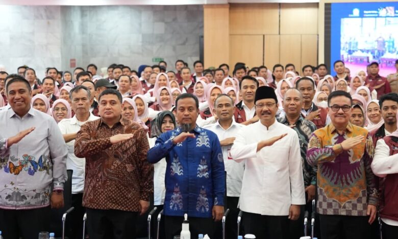 Wali Kota Munafri Hadiri Silaturahmi Bersama Mensos di Sulsel, Bahas DTSEN dan Sekolah Rakyat