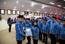 Pengukuhan PAW KORPRI Makassar: Dorong Organisasi Adaptif, Modern, dan Dukung Smart City