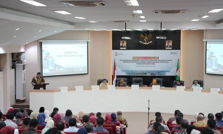 Bappeda Kota Makassar Tekankan Kualitas Perencanaan dalam Evaluasi Realisasi APBD Triwulan I 2026