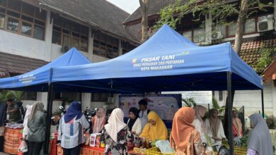 Hadir Setiap Dua Mingguan, Pasar Tani DP2 Makassar Selalu Dinanti Warga