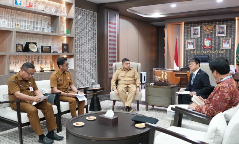 Konjen Jepang Temui Munafri, Perkuat Kemitraan Strategis Pembangunan Makassar