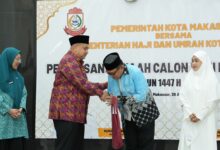 Wali Kota Makassar Lepas JCH 2026, Tekankan Ibadah Haji Bukan Sekadar Perjalanan Biasa