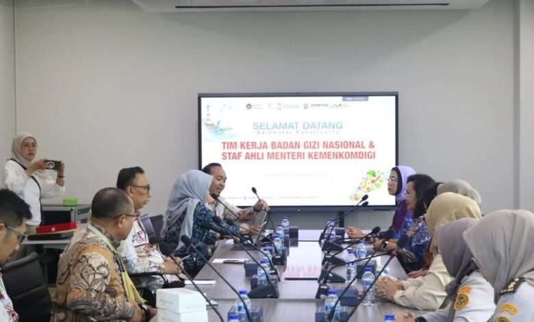 DPMPTSP Kota Makassar Perkuat Sinergi Lintas Sektor melalui Kunjungan Kerja BGN dan Kementerian Komunikasi dan Digital