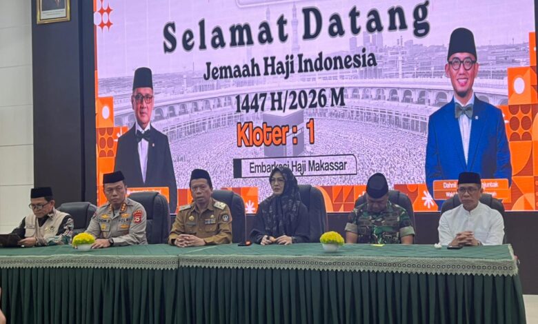 Penerimaan Jemaah Haji 2026, Kuota Sulsel 9.670 Orang, Embarkasi Makassar Layani 8 Provinsi