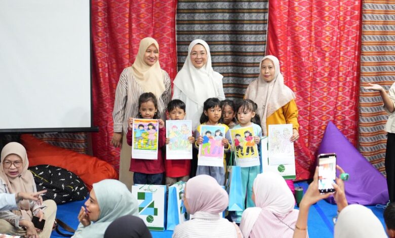 Melinda Aksa Perkenalkan Buku Edukasi Lingkungan Anak di MIWF 2026