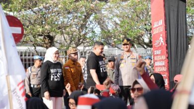 May Day 2026, Munafri-Aliyah Ramaikan Fun Walk Serikat Buruh dan Pekerja