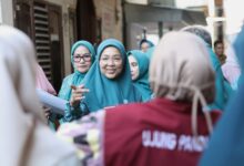 Melinda Aksa Tinjau Kebun PKK di Ujung Pandang, Dorong Kemandirian Pangan Berbasis Rumah Tangga