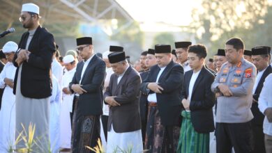 Ribuan Jemaah Hadiri Salat Idul Adha di Karebosi, Appi Tekankan Arti Keikhlasan dan Berbagi
