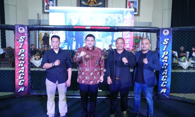 Munafri Buka Sipakracca MMA Sulsel, 100 Atlet Siap Bertarung Menuju Kejuaraan Dunia