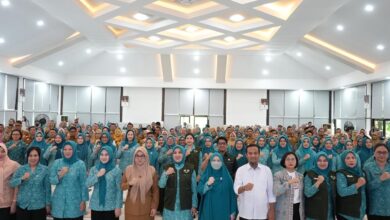 Jelang HUT Dekranas, Melinda Aksa Dampingi Tri Tito Karnavian Tinjau Kesiapan Venue di Makassar
