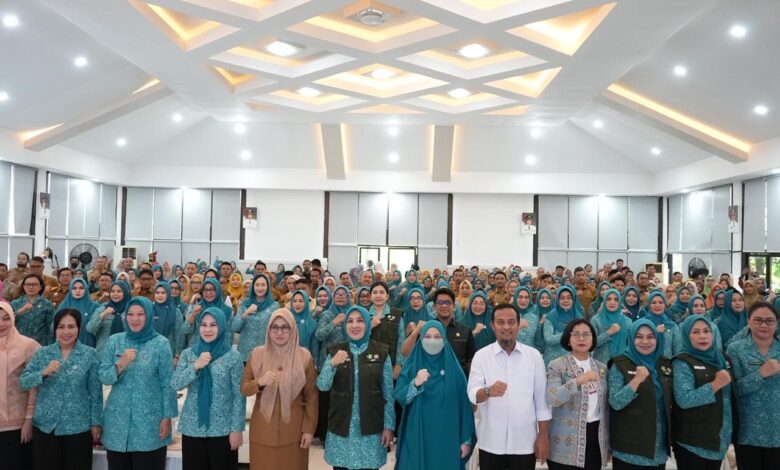 Jelang HUT Dekranas, Melinda Aksa Dampingi Tri Tito Karnavian Tinjau Kesiapan Venue di Makassar