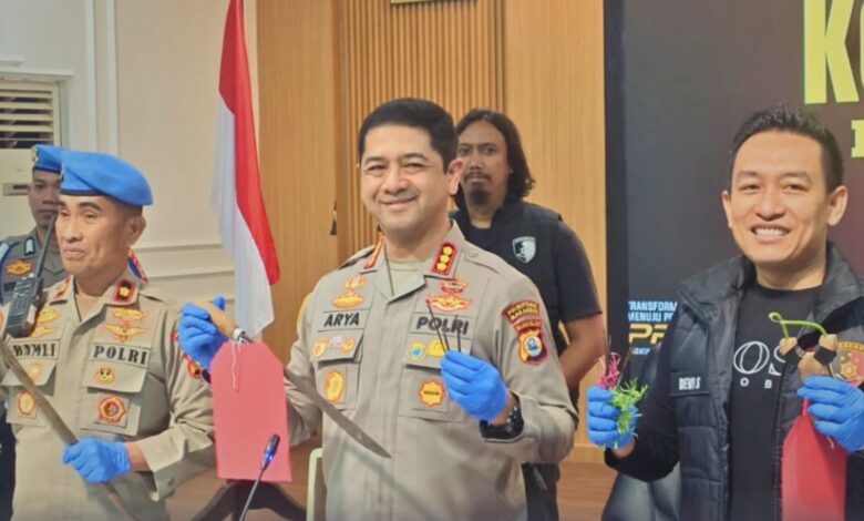 Polrestabes Makassar Ringkus 5 Anggota Geng Motor Pelaku Penebasan Bocah 13 Tahun di Ablam
