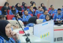 Bappeda Makassar Ikuti Rapat Koordinasi Layanan Bidang Kinerja BKPSDMD