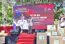Appi Hadiri Dies Natalis ke-74 FH Unhas, Tekankan Pentingnya Jejaring Alumni