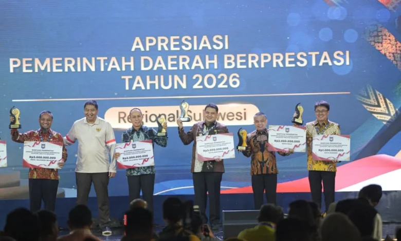Makassar Raih Terbaik I Creative Financing Regional Sulawesi 2026, Bawa Pulang Insentif Rp3 Miliar