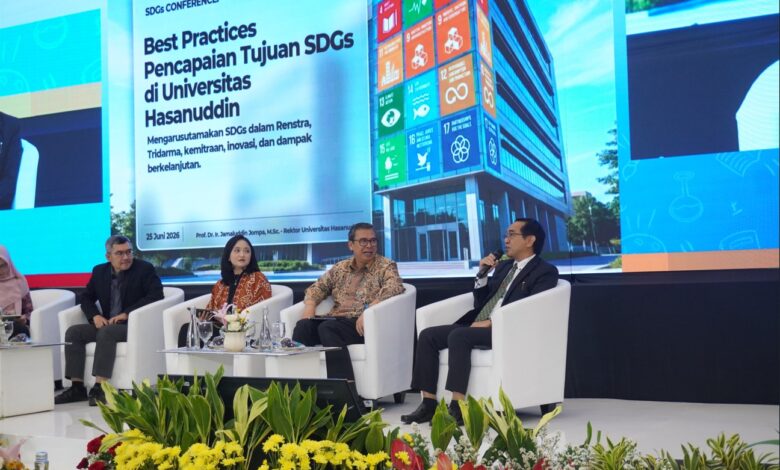 Rektor Unhas Paparkan Praktik Baik Integrasi SDGs dalam Tata Kelola Perguruan Tinggi