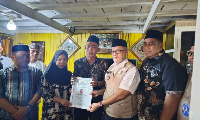 Menteri Haji Kunjungi Keluarga Jemaah Asal Maros yang Wafat di Tanah Suci