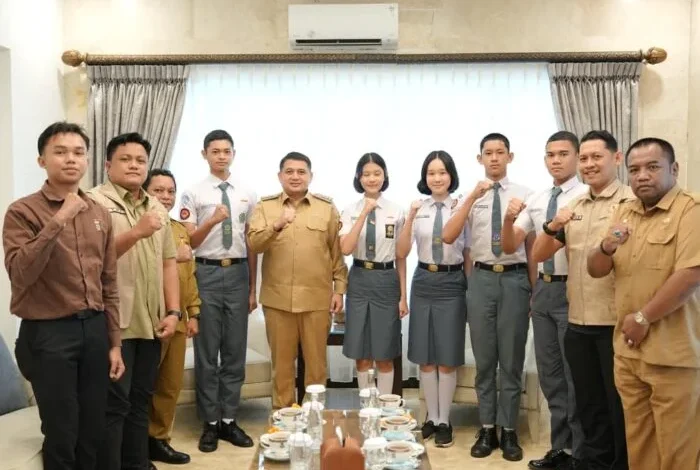 Terima Audiensi DPPI Makassar, Munafri Beri Motivasi Lima Delegasi Paskibraka Nasional 2026