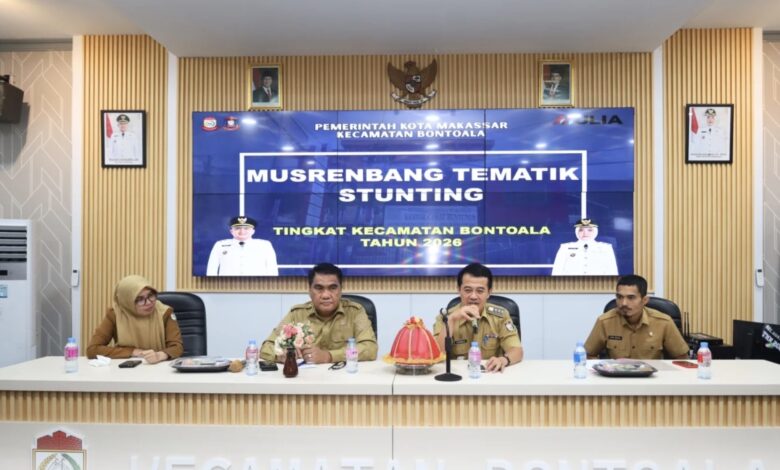 Kepala DPPKB Makassar Hadiri Musrenbang Tematik Stunting, Perkuat Sinergi Percepatan Penurunan Stunting di Bontoala