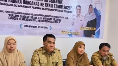 Sambut Harganas ke-33, DPPKB Makassar Gelar Pelayanan KB Serentak di Seluruh Kecamatan