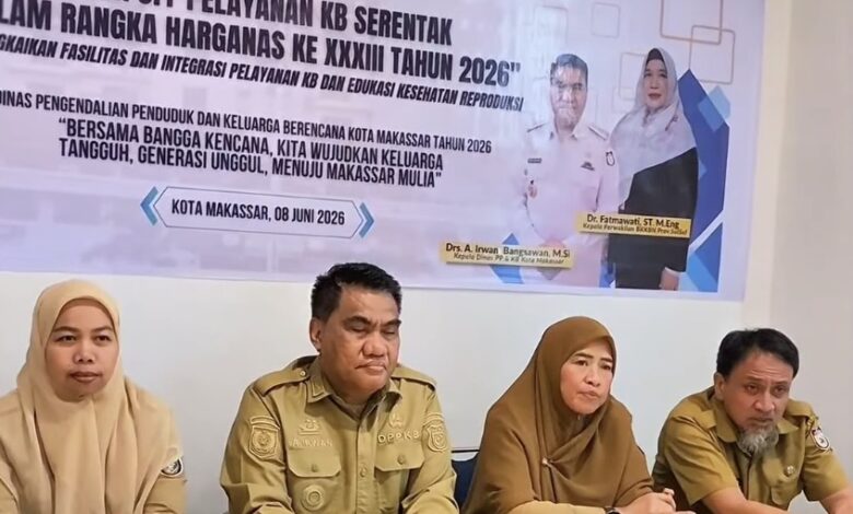 Sambut Harganas ke-33, DPPKB Makassar Gelar Pelayanan KB Serentak di Seluruh Kecamatan