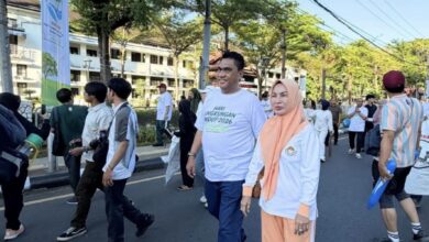 Kepala DPPKB Makassar Turut Serta di Ploging Peringatan Hari Lingkungan Hidup Sedunia 2026