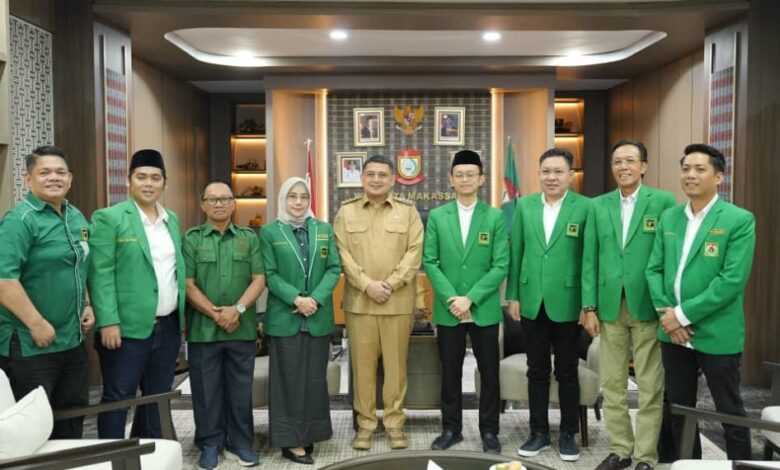 Temui Walikota, PPP Sulsel Perkuat Sinergi dukung Program Pemkot Makassar