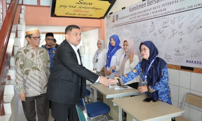 Pantau Langsung Verifikasi SPMB 2026, Wali Kota Makassar Pastikan Penerimaan Siswa Baru Transparan dan Bebas Titipan