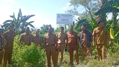 Dinas Pertanahan Makassar Pasang Penanda Aset Fasum 4,3 Hektare di Perumnas Sudiang