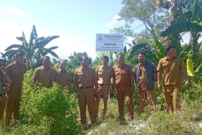 Dinas Pertanahan Makassar Pasang Penanda Aset Fasum 4,3 Hektare di Perumnas Sudiang