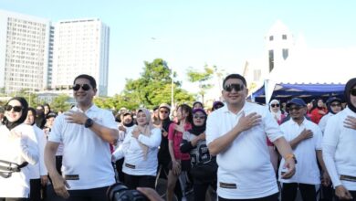 Appi Lepas Jalan Sehat Hari Bhayangkara ke-80, Apresiasi Kedekatan Polri dengan Masyarakat