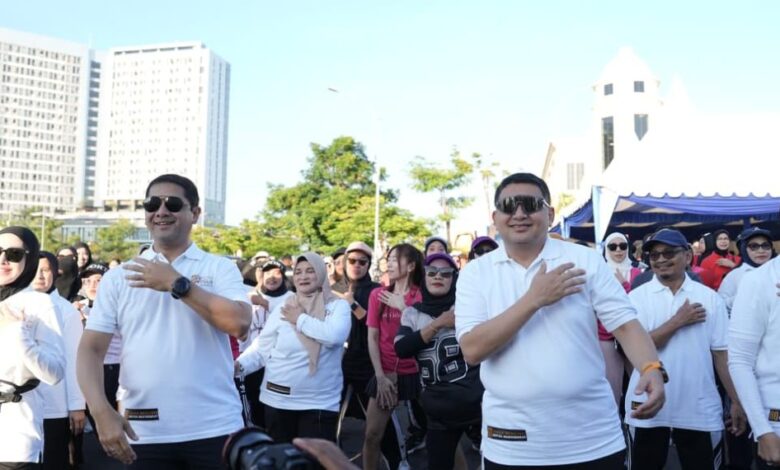 Appi Lepas Jalan Sehat Hari Bhayangkara ke-80, Apresiasi Kedekatan Polri dengan Masyarakat