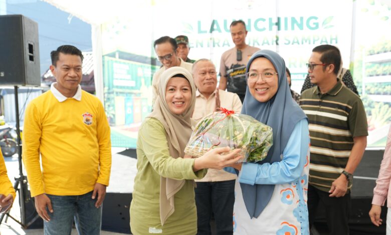 Melinda Aksa Resmikan Sentra Tukar Sampah dan 50 Titik Urban Farming untuk Perkuat Ekonomi Sirkular di Tallo